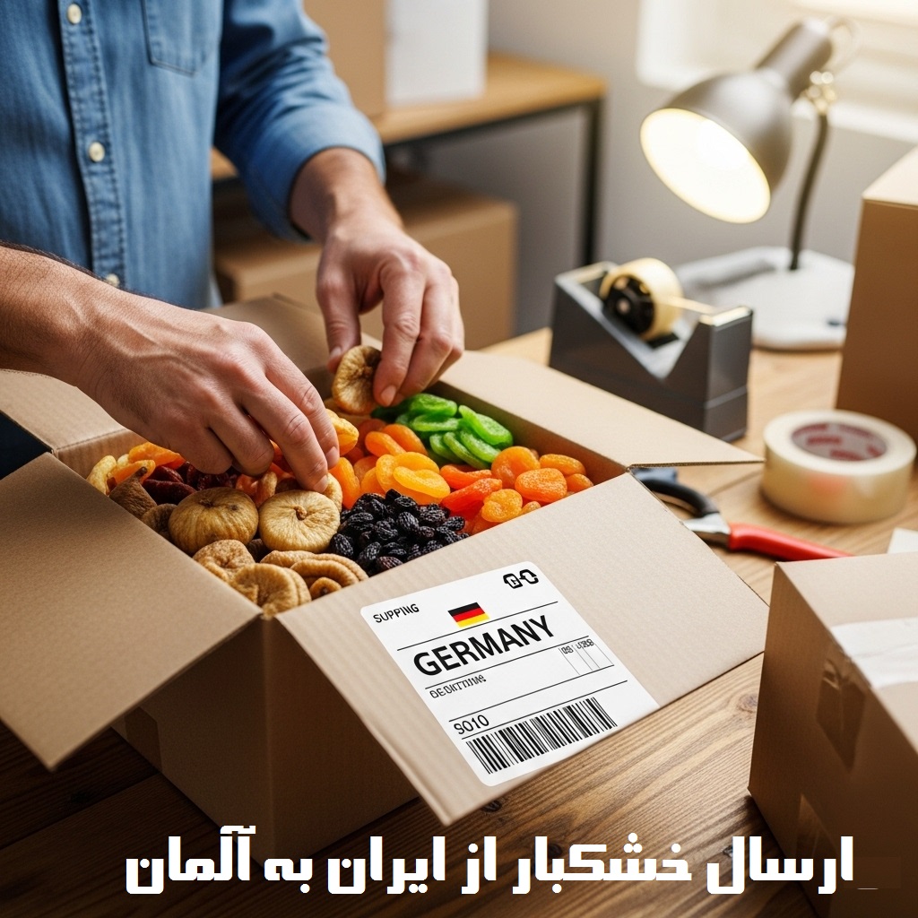 ارسال خشکبار به آلمان
